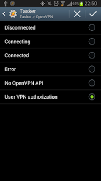 Imagen 2 para OpenVpn Tasker Plugin