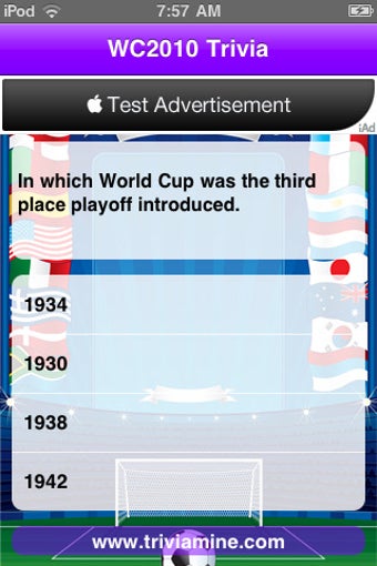 Image 0 for WC2010 Trivia Mine Pro
