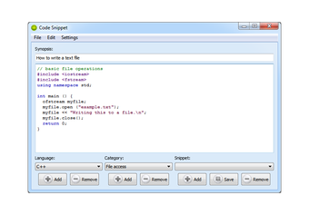 Image 0 for Code Snippet