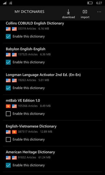 Imagen 0 para Perfect Dictionary for Wi…