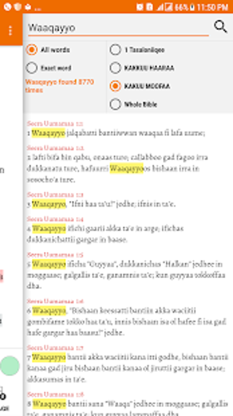 Image 0 for Afaan Oromo Bible - Macaa…