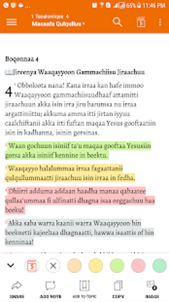 Image 3 for Afaan Oromo Bible - Macaa…