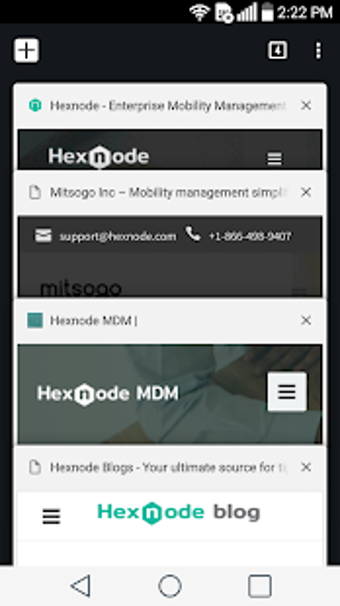 Image 2 for Hexnode Kiosk Browser - T…