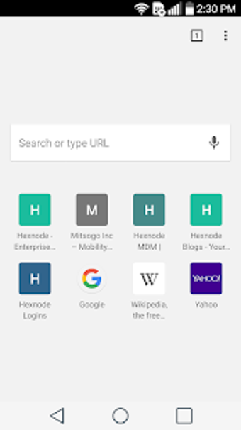 Image 0 for Hexnode Kiosk Browser - T…