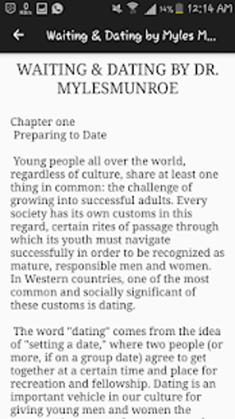 Imagen 0 para Waiting and Dating by Myl…