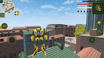 Image 2 for Golden Robot Car Transfor…