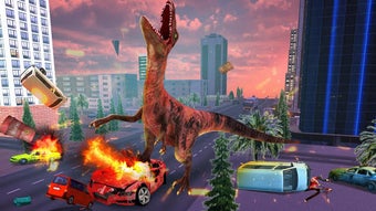 Imagen 1 para Angry Dinosaur Simulator …