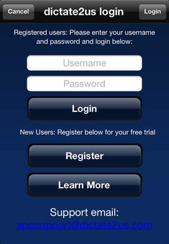 Image 0 for dictate2us: Voice Recorde…