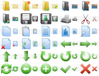 Imagen 0 para Large Toolbar Icons