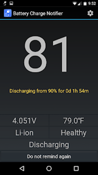 Imagen 3 para Battery Charge Notifier