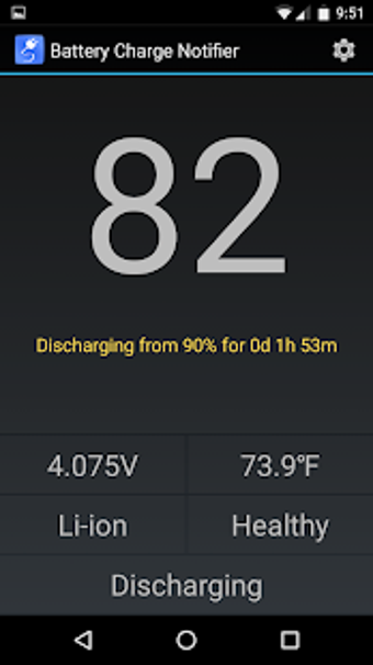 Imagen 2 para Battery Charge Notifier