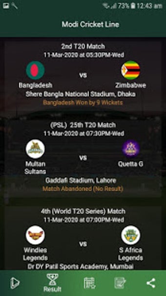 Image 0 for Modi Cricket Line - Fast …