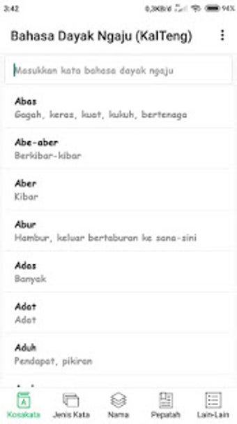 Image 2 for Bahasa Dayak Ngaju (Kalim…