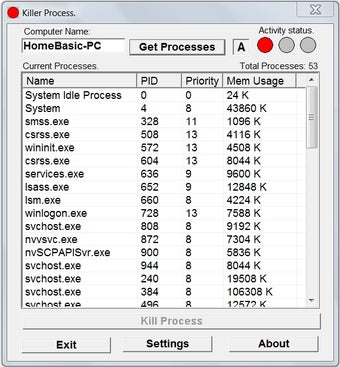 Image 0 for Killer Process