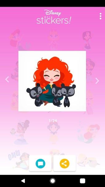 Imagen 1 para Disney Stickers: Princess