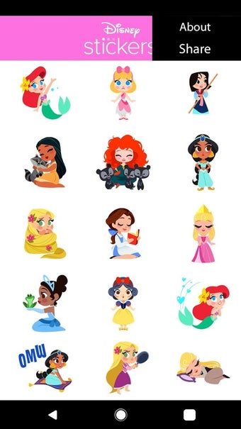 Imagen 2 para Disney Stickers: Princess