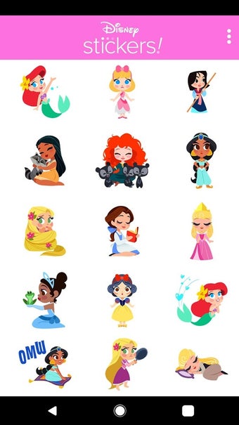Imagen 0 para Disney Stickers: Princess