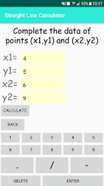 Image 2 for Straight Line Equation Ca…