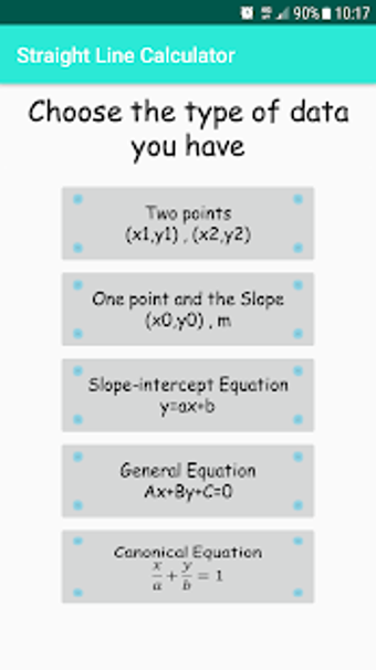 Image 0 for Straight Line Equation Ca…