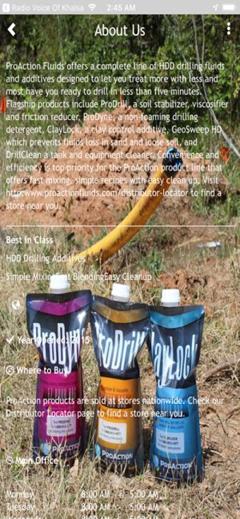 Image 0 for ProAction Fluids