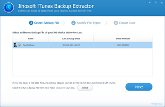 Image 0 for Jihosoft iTunes Backup Ex…