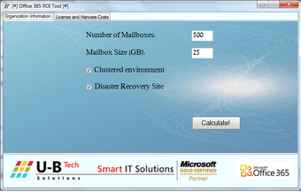 Imagen 0 para Office 365 ROI Tool