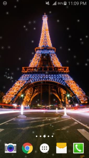 Image 1 for Eiffel Tower Live Wallpap…