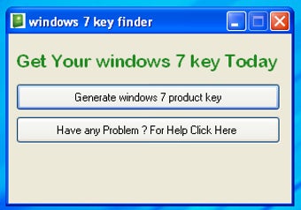 Image 0 for Windows 7 Key Finder