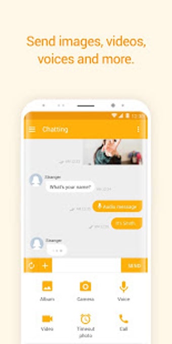Imagen 1 para Honey Talk - Random Chat