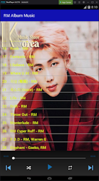 Image 0 for RM Album Music