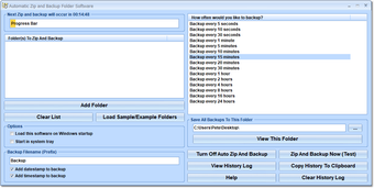 Image 0 for Automatic Zip and Backup …