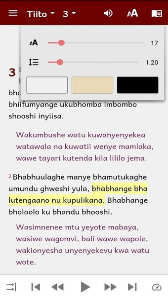 Image 0 for Ndali Bible with Swahili