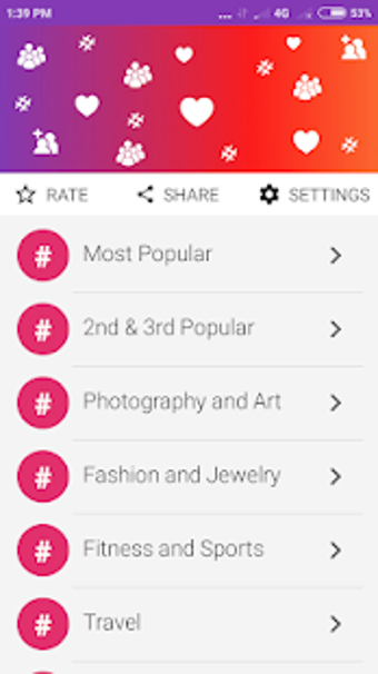 Imagen 2 para Best HashTags for Instagr…