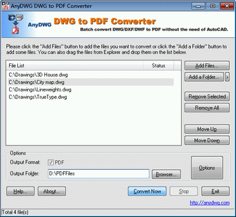 Imagen 0 para AnyDWG DWG to PDF Convert…