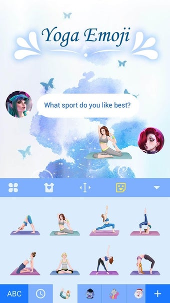 Imagen 1 para Yoga Emoji for Facemoji