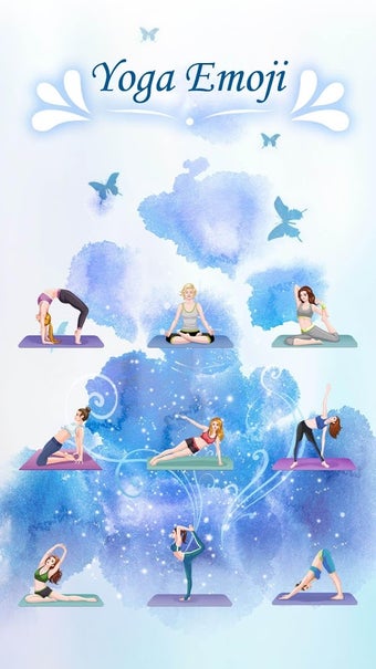 Imagen 2 para Yoga Emoji for Facemoji