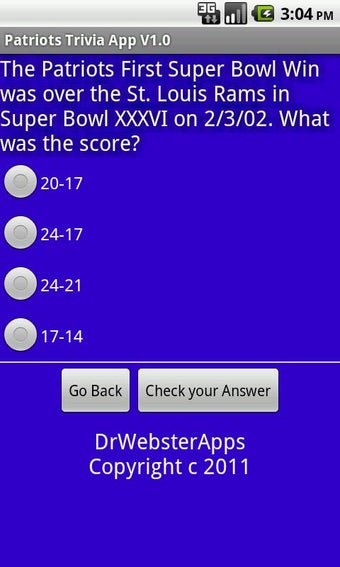 Imagen 1 para New England Patriots Triv…