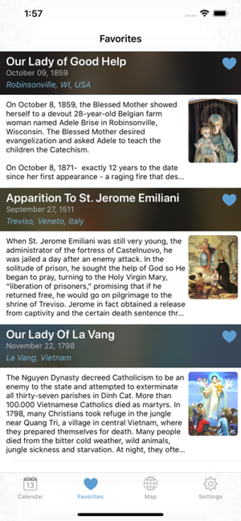 Image 1 for Marian Calendar