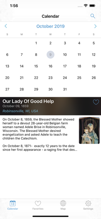 Image 2 for Marian Calendar