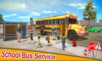 Image 2 for School Bus Driving Games …