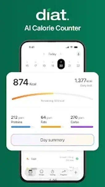 Imagen 0 para Diat: AI Calorie Counter