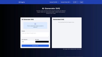 Imagen 0 para AI Generate SVG by SVG.la