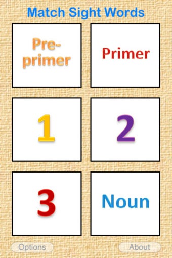 Image 0 for Match Sight Words