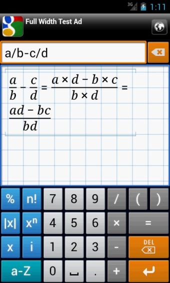 Image 0 for Mathlab Fraction Calculat…