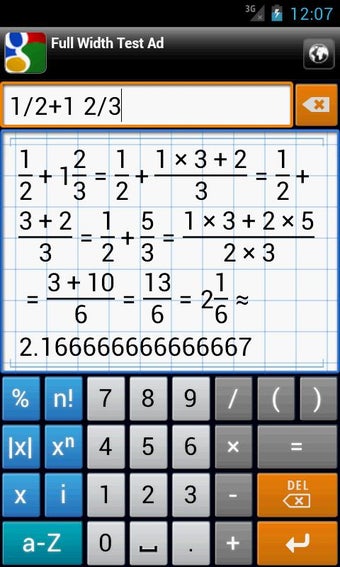 Image 0 for Mathlab Fraction Calculat…