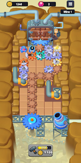 Imagen 0 para Idle Gear Miner: Merge Pu…