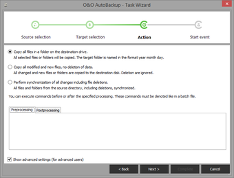 Image 2 for O&O AutoBackup Pro