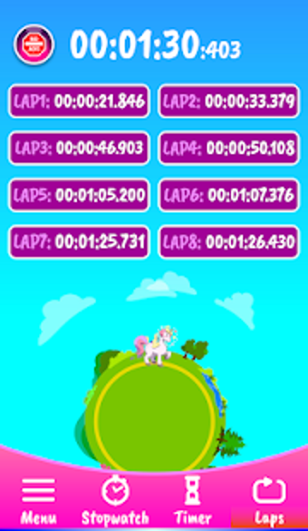 Image 0 for Unicorn Stopwatch & Timer