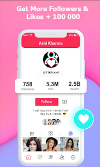 Imagen 2 para TikBoost: tiktok follower…