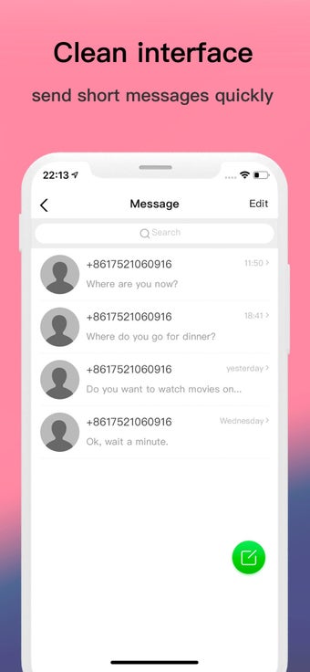 Imagen 1 para Insta Caller - Calls & Te…